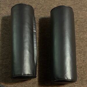 Moving Comfort Black Cylindrical Pillows